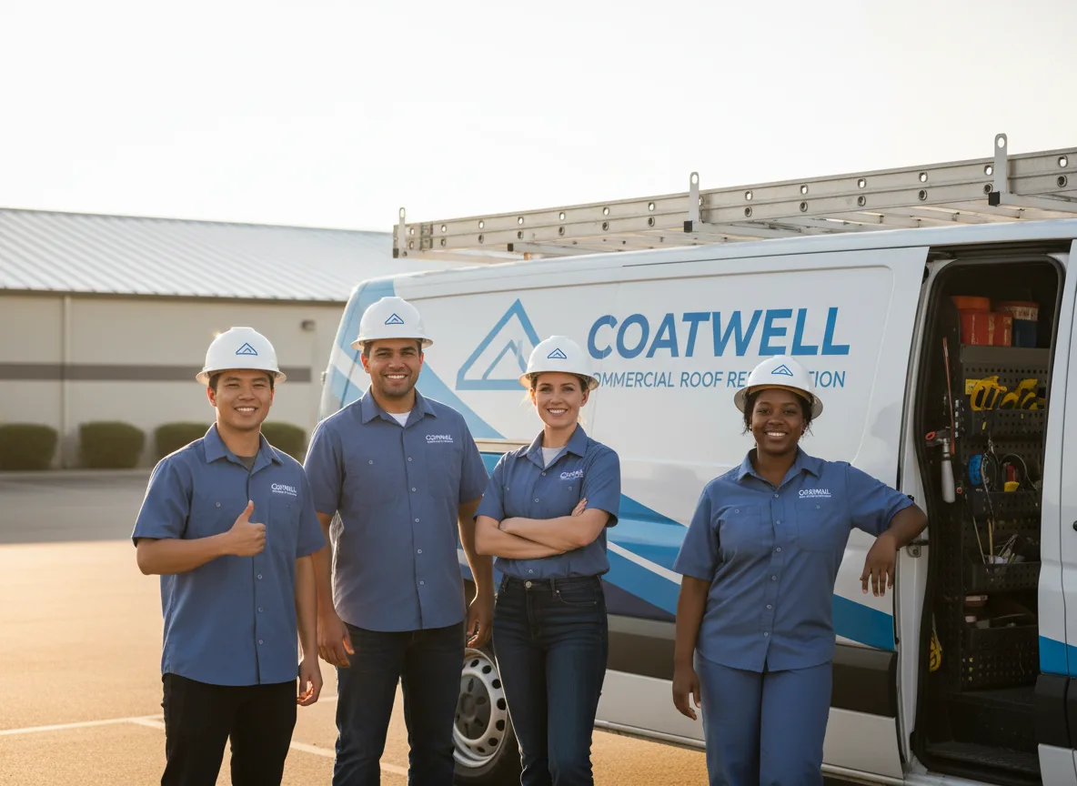Commercial roof coating company in Dunlap, TN